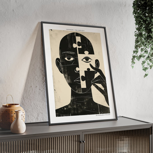 Fotodruck: "The Missing Piece of the Puzzle"
