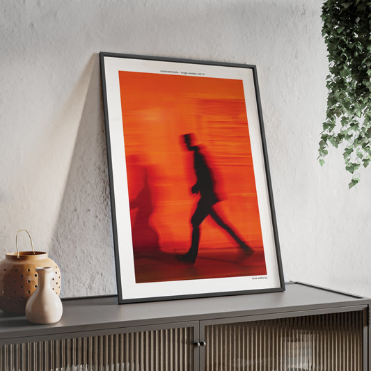 Fotodruck: "Time Walks By"