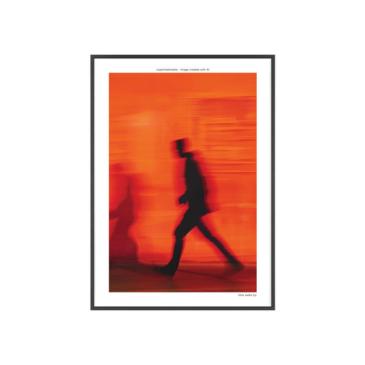 Fotodruck: "Time Walks By"